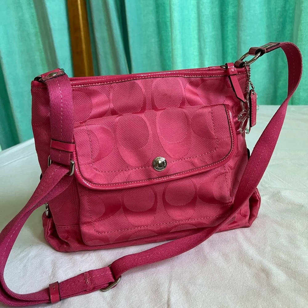 Coach Kyra Daisy Jacquard Crossbody Bag